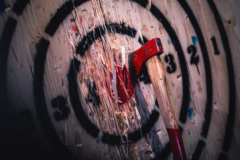 Axe throwing