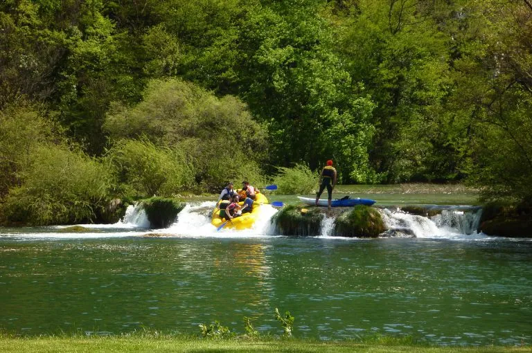 Rafting adventure in zagreb