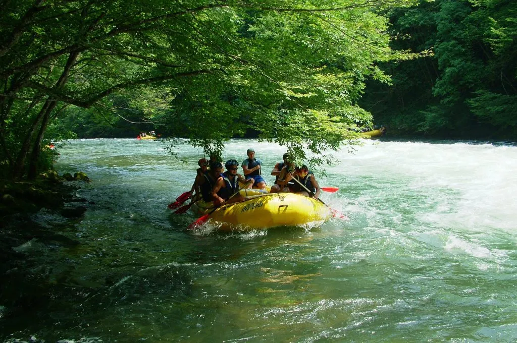Rafting-Abenteuer auf dem Zagreber Fluss