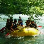 Rafting auf dem Fluss Zagreb