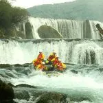 Rafting auf dem Fluss Zagreb